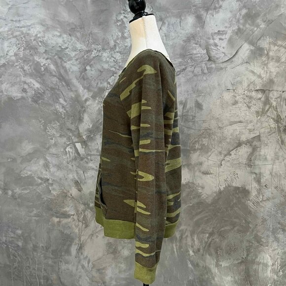 Alternative Camouflage Sweatshirt Women's Medium Pullover - Picture 2 of 8